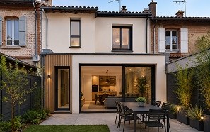 Rénover une maison mitoyenne à Toulouse Saint-Michel